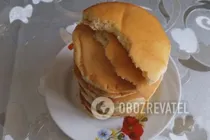 Панкейки на кефире - Шаг 6 Панкейки на кефире - Шаг 6