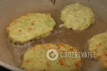 Оладьи из кабачков - Шаг 6 Оладьи из кабачков - Шаг 6
