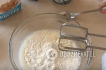 Оладки на молоці - Крок 3 Оладки на молоці - Крок 3