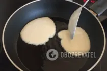 Оладки на молоці - Крок 5 Оладки на молоці - Крок 5