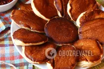 Панкейки на сметане - Шаг 6 Панкейки на сметане - Шаг 6