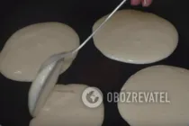 Панкейки на кислом молоке - Шаг 4 Панкейки на кислом молоке - Шаг 4