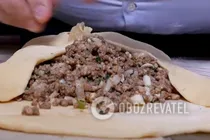 Кулеб'яка з м'ясом - Крок 8 Кулеб'яка з м'ясом - Крок 8