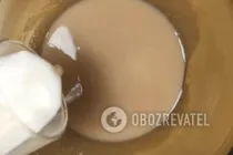 Сырная паска на дрожжах - Шаг 2 Сырная паска на дрожжах - Шаг 2