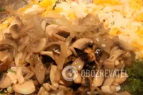 Кулебяка с грибами - Шаг 5 Кулебяка с грибами - Шаг 5