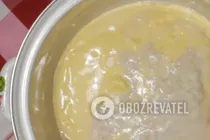 Сырная паска на дрожжах - Шаг 6 Сырная паска на дрожжах - Шаг 6