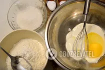 Оладки на сметані - Крок 2 Оладки на сметані - Крок 2