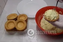 Тарталетки с сыром - Шаг 5 Тарталетки с сыром - Шаг 5