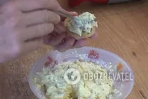 Тарталетки с красной рыбой - Шаг 3 Тарталетки с красной рыбой - Шаг 3