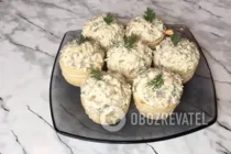 Тарталетки с грибами - Шаг 9 Тарталетки с грибами - Шаг 9