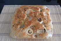 Фокачча с сыром - Шаг 7 Фокачча с сыром - Шаг 7
