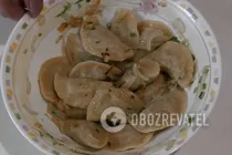 Постные вареники - Шаг 7 Постные вареники - Шаг 7