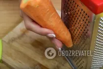 Морковные оладьи - Шаг 1 Морковные оладьи - Шаг 1