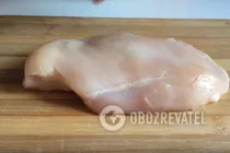 Куриные оладьи - Шаг 1 Куриные оладьи - Шаг 1