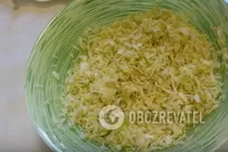 Оладьи из капусты - Шаг 1 Оладьи из капусты - Шаг 1