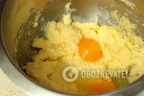 Песочное печенье с шоколадом - Шаг 2 Песочное печенье с шоколадом - Шаг 2