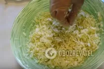 Оладьи из капусты - Шаг 2 Оладьи из капусты - Шаг 2
