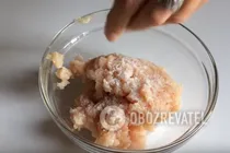 Куриные оладьи - Шаг 4 Куриные оладьи - Шаг 4