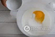 Оладьи на ряженке - Шаг 4 Оладьи на ряженке - Шаг 4