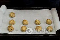 Песочное печенье с шоколадом - Шаг 5 Песочное печенье с шоколадом - Шаг 5