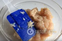 Куриные оладьи - Шаг 7 Куриные оладьи - Шаг 7