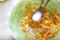 Оладьи из капусты - Шаг 8 Оладьи из капусты - Шаг 8