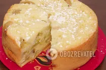 Шарлотка в мультиварке - Шаг 8 Шарлотка в мультиварке - Шаг 8