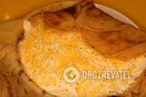 Курник з млинцями - Крок 8 Курник з млинцями - Крок 8