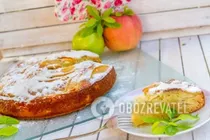 Шарлотка на кефірі - Крок 7 Шарлотка на кефірі - Крок 7