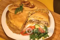 Курник з млинцями - Крок 9 Курник з млинцями - Крок 9