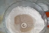Дріжджове тісто для пиріжків - Крок 2 Дріжджове тісто для пиріжків - Крок 2