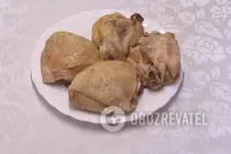 Курник из блинов - Шаг 2 Курник из блинов - Шаг 2