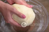 Творожное тесто для пирожков - Шаг 6 Творожное тесто для пирожков - Шаг 6