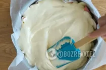 Шарлотка с яблоками - Шаг 5 Шарлотка с яблоками - Шаг 5