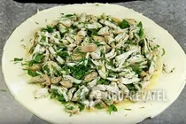 Курник из слоеного теста - Шаг 6 Курник из слоеного теста - Шаг 6
