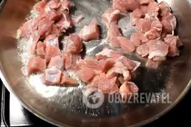 Рагу овочеве з мясом - Крок 1 Рагу овочеве з мясом - Крок 1