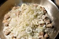 Рагу овочеве з мясом - Крок 2 Рагу овочеве з мясом - Крок 2