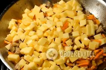 Рагу овочеве з мясом - Крок 4 Рагу овочеве з мясом - Крок 4