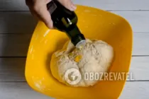 Тесто для пиццы без дрожжей - Шаг 4 Тесто для пиццы без дрожжей - Шаг 4