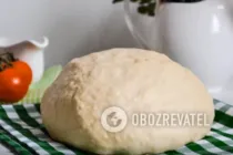 Тесто для пиццы без дрожжей - Шаг 5 Тесто для пиццы без дрожжей - Шаг 5