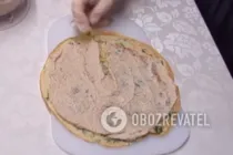 Блины с начинкой - Шаг 10 Блины с начинкой - Шаг 10