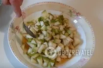 Шарлотка с грушами - Крок 8 Шарлотка с грушами - Крок 8