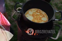 Хачапурі на сковороді - Крок 6 Хачапурі на сковороді - Крок 6