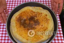 Хачапурі на сковороді - Крок 7 Хачапурі на сковороді - Крок 7