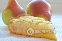 Шарлотка с грушами - Крок 10 Шарлотка с грушами - Крок 10