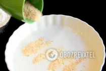 Шарлотка с вишней - Шаг 1 Шарлотка с вишней - Шаг 1