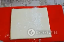 Хачапури из слоеного теста - Шаг 2 Хачапури из слоеного теста - Шаг 2