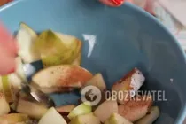 Шарлотка в микроволновке - Шаг 2 Шарлотка в микроволновке - Шаг 2