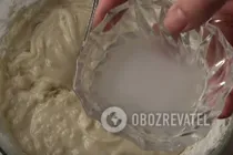 Шарлотка без яиц - Шаг 5 Шарлотка без яиц - Шаг 5