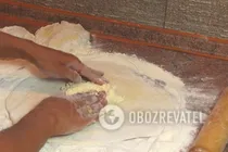 Хачапури с брынзой - Шаг 5 Хачапури с брынзой - Шаг 5